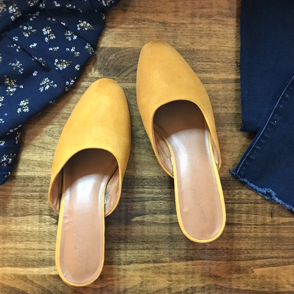 Block Heel Mules